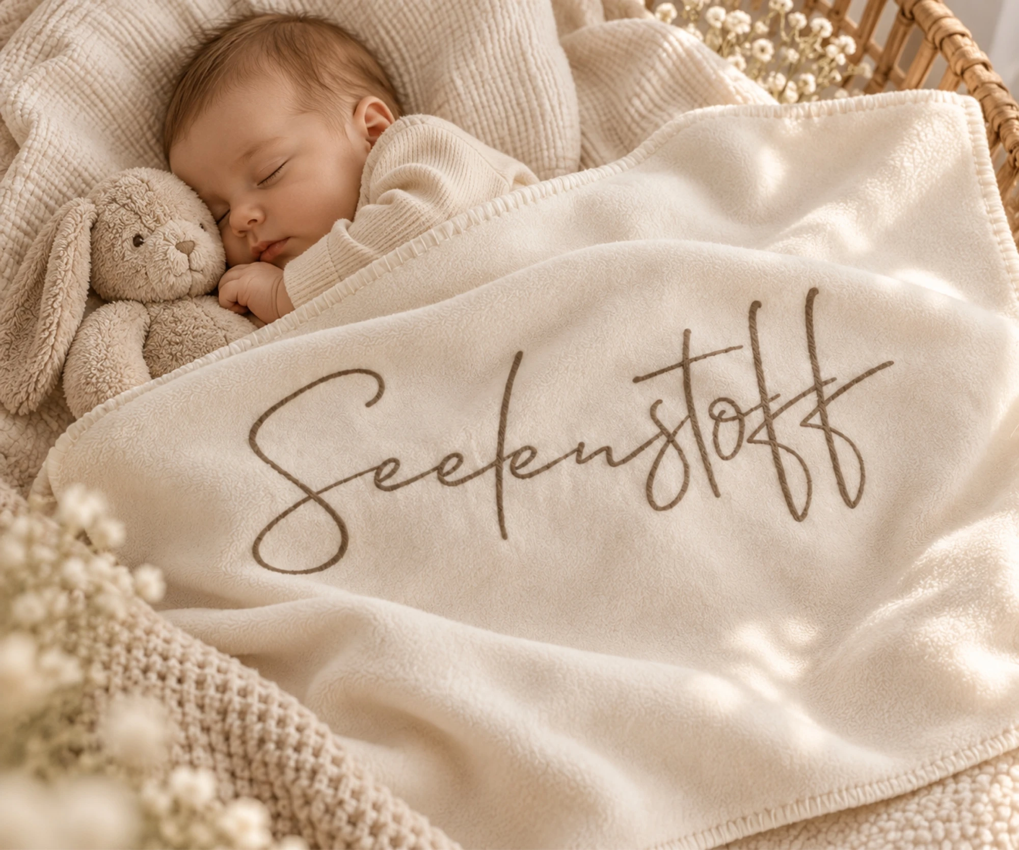 Seelenstoff Babydecke